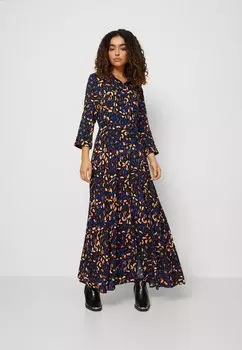 Длинное платье YAS, черный