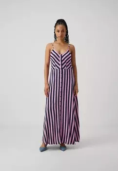 Длинное платье Yassavanna Strap Long Dress YAS, сирень
