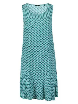 Длинное платье Zero, бирюзовый