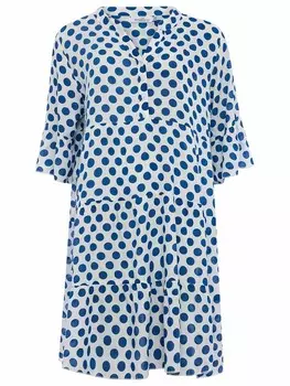 Длинное платье Zwillingsherz Wilhelmina, цвет wei/blau