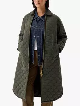 Длинное стеганое пальто fionn Hunter, цвет Kambaba