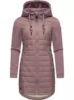 Длинное стеганое пальто lucinda Ragwear, фиолетовый