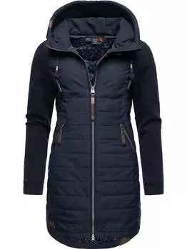 Длинное стеганое пальто lucinda Ragwear, синий