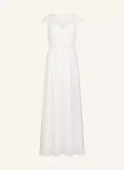 Длинное свадебное платье Apart, бежевый