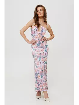 Длинное вечернее платье Makover, белый