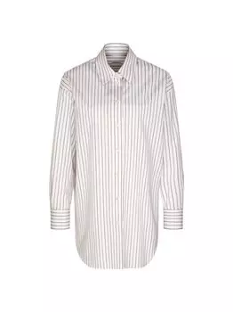 Длинные блузки в полоску Seidensticker, белый