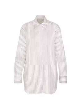 Длинные блузки в полоску Seidensticker, белый