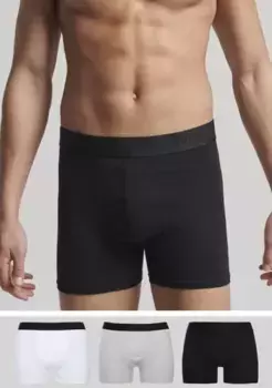 Длинные боксеры Superdry "SD lg Boxer web wb 3x" (3 шт., в упаковке 3 шт.), с поясом из ткани с логотипом, белый