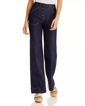 ДЛИННЫЕ БРЮКИ БЕНДЖИ Cinq Sept, цвет Blue