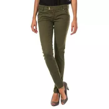 Длинные брюки-аллик Met, хаки