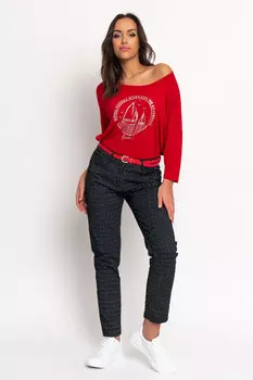 Длинные брюки Budmil, черно-белый