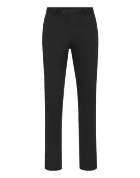 Длинные брюки-чиносы Philipp Plein, черный
