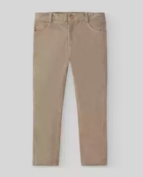 Длинные брюки из микровельвета PAZ Rodrguez, цвет Natural