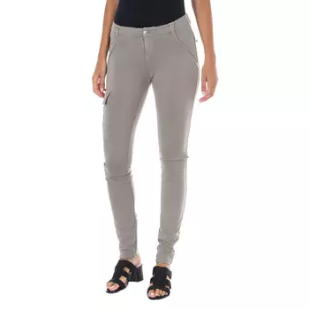 Длинные брюки из плюша на эластичной ткани 10dbf0549 j100 женщина Met, бежевый