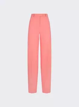 Длинные брюки Jagger The Attico, цвет salmon orange