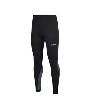 Длинные брюки JAKO Skinny Workout Pants Run 2.0, черный