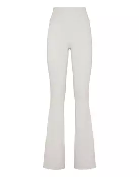 Длинные брюки Plein Sport Flared Workout Pants, светло-серый