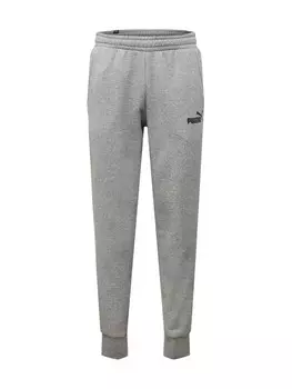 Длинные брюки PUMA Tapered Workout Pants Essential, пятнистый серый