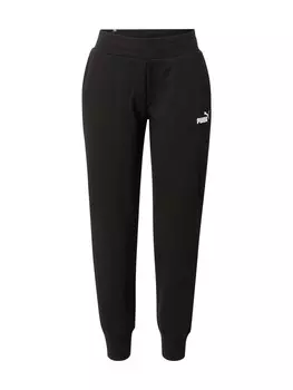 Длинные брюки PUMA Tapered Workout Pants Essentials, черный