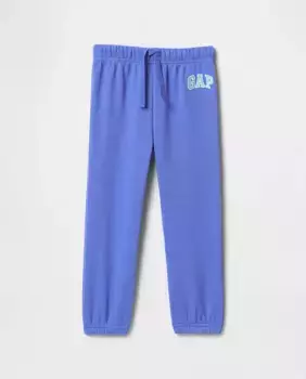 Длинные брюки с логотипом из мужского трикотажа Gap, голубой