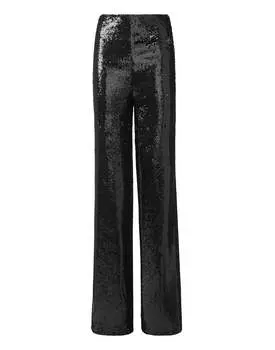 Длинные брюки с пайетками PHILIPP PLEIN, черный