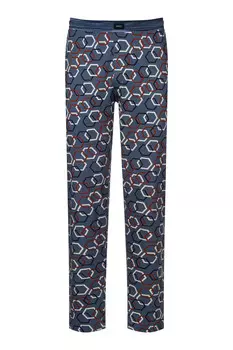 Длинные брюки серии шестиугольник микс Mey, серый