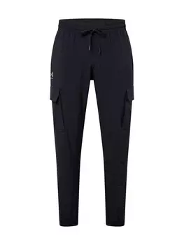 Длинные брюки UNDER ARMOUR Regular Workout Pants Vibe, черный