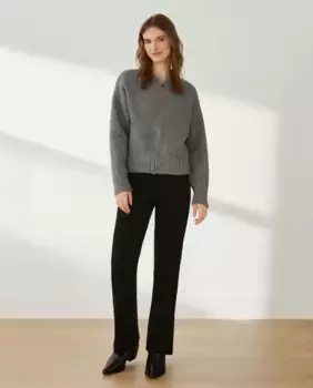 Длинные джеггинсы тупой вязки Southern Cotton, черный