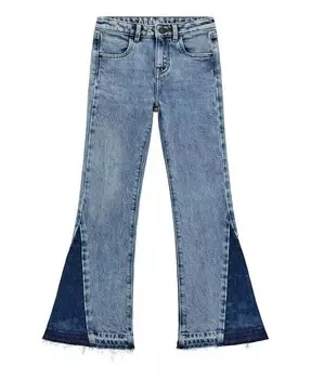 Длинные джинсовые джинсы для больших девочек Guess, синий