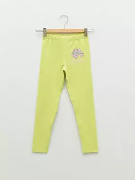 Длинные колготки для девочек с принтом LCW Kids