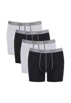 Длинные короткие / брюки комплект из 4 шт. старт Sloggi, серый