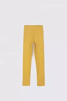 Длинные леггинсы Coccodrillo желтый с полосками