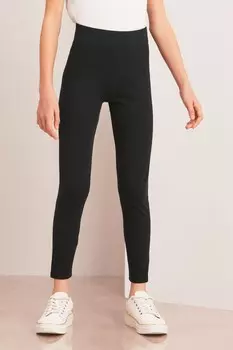 Длинные леггинсы из джерси (2-16 лет) Lipsy, черный