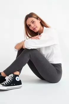 Длинные леггинсы Next, серый