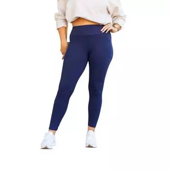 Длинные леггинсы с карманом темно-синего цвета Julia Rose