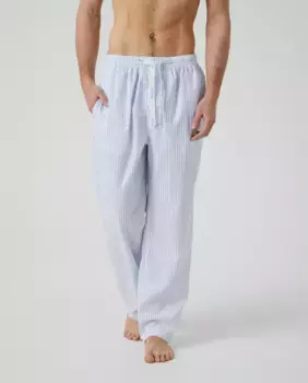 Длинные мужские пижамные брюки Kiff-Kiff, белый