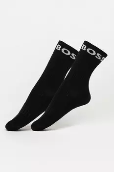 Длинные носки – 2 пары Boss, черный
