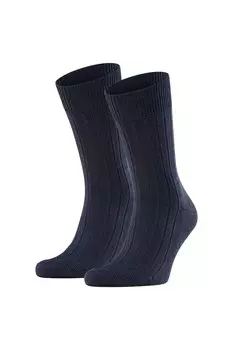 Длинные носки, 2 пары Falke, синий