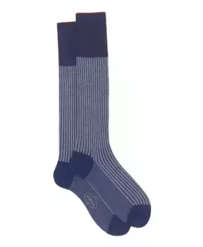 Длинные носки из шелкового хлопка королевского Gallo, мультиколор