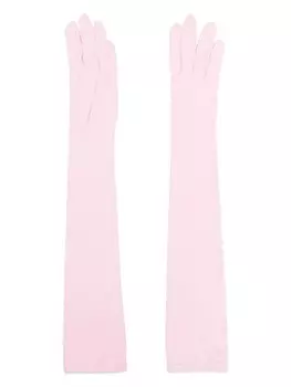 Длинные перчатки Anna October, розовый