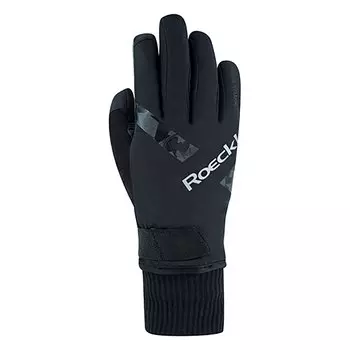 Длинные перчатки Roeckl Vaduz Goretex, черный