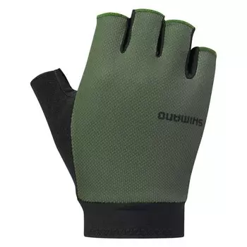 Длинные перчатки Shimano Explorer, зеленый