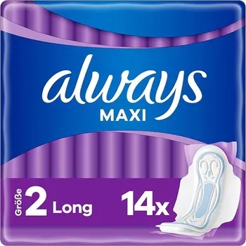 Длинные прокладки Always Maxi, размер 2 — упаковка из 14 шт.