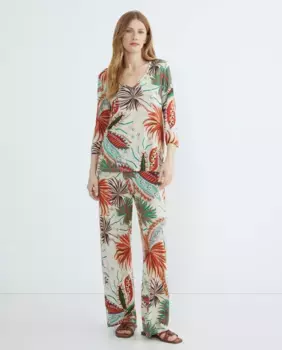 Длинные прямые брюки Guitare, многоцветный