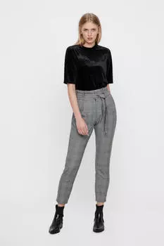Длинные прямые женские брюки. Vero Moda, серый