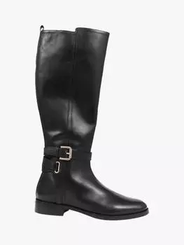 Длинные сапоги из эмалиновой кожи Jones Bootmaker, черный