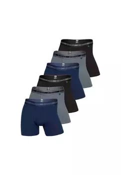 Длинные шорты/брюки, комплект из 6 бамбуковых штанов jbs, цвет Blau Grau Schwarz