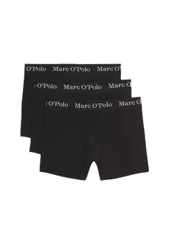 Длинные шорты/брюки: набор из 3 элементов органического хлопка Marc O'Polo, черный