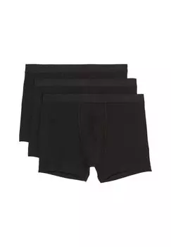 Длинные шорты/брюки Набор из 3 предметов Essentials из органического хлопка Marc O'Polo, черный