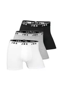 Длинные шорты/брюки - набор из 3 шт. из органического хлопка jbs, цвет Schwarz Grau